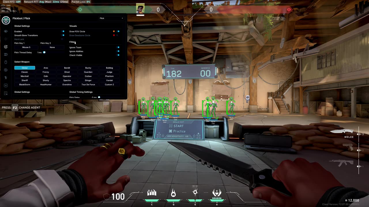FlickBot Demo 1